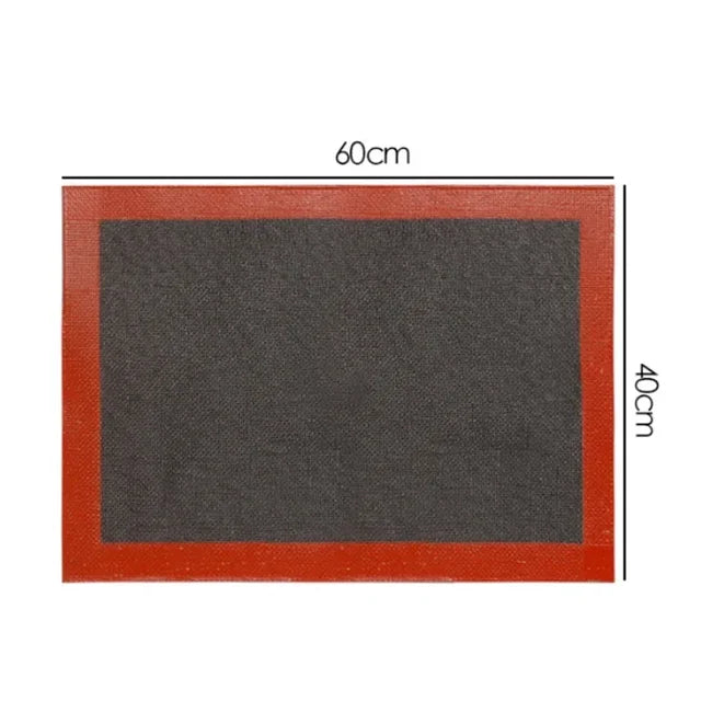 Silicone Breathable Baking Mat Non-Stick High Temperature Resistant Cookie Bread Baking Mat Oven Microwave Kitchen Baking Tools
